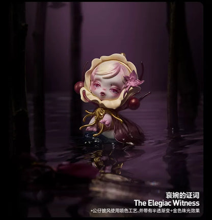 POP MART SKULLPANDA 'Petals in Four Acts' Series - Kawaii Anime Blind Box Action Figure Collectible Mystery Doll