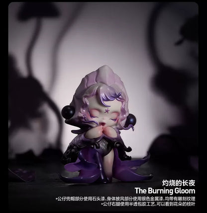 POP MART SKULLPANDA 'Petals in Four Acts' Series - Kawaii Anime Blind Box Action Figure Collectible Mystery Doll