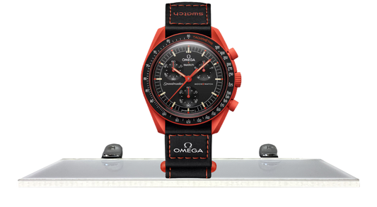 Swatch x Omega Bioceramic Moonswatch Mission on Earth - Lava