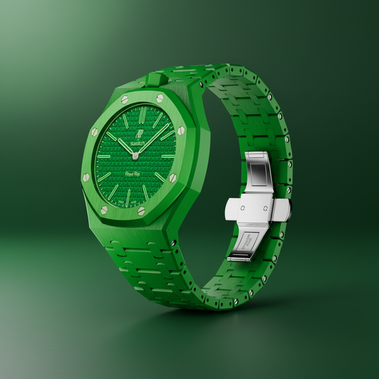 Royal Pop Strap — Forest Green | Bioceramic Band for Swatch × AP Royal Pop