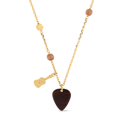 18K Louis Vuitton Picks Pendant Necklace