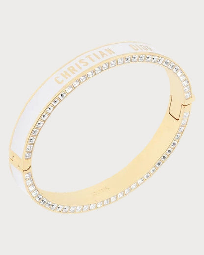 CHRISTIAN DIOR Dior Night Code Bangle Gold-Finish Metal(2 Colors)