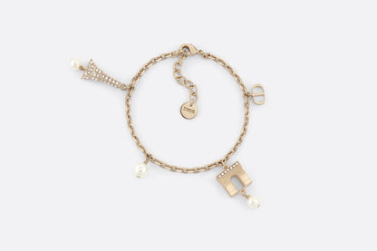 CHRISTIAN DIOR Plan De Paris Bracelet Gold-Finish Metal(Gold)