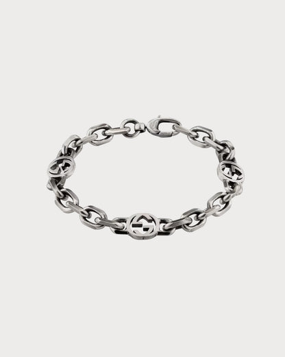 GUCCI Gucci Interlocking Chain Bracelet Metal(2 Colors)