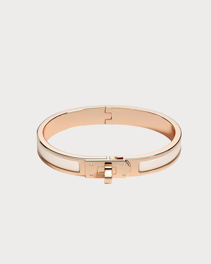 HERMES Clic Kelly Bracelet Metal(Many/Rose Gold)