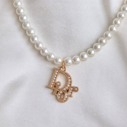 18K Dior Pearl Necklace