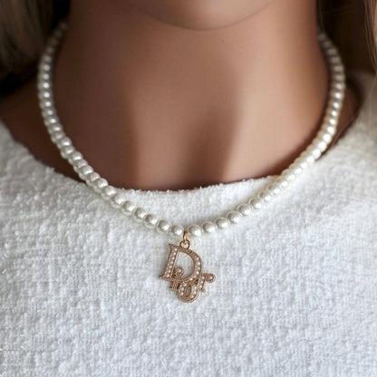 18K Dior Pearl Necklace