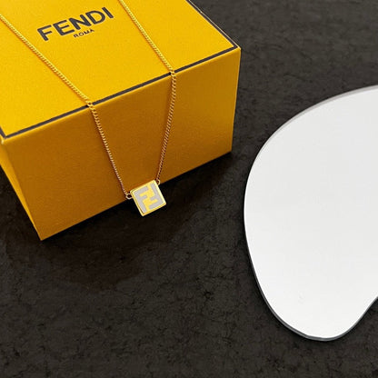 18K Fendi Forever Pink Necklace