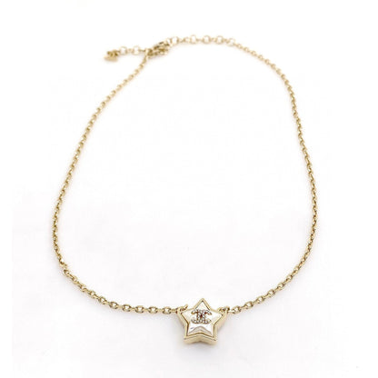 18K  Chanel Star Pearl Necklace