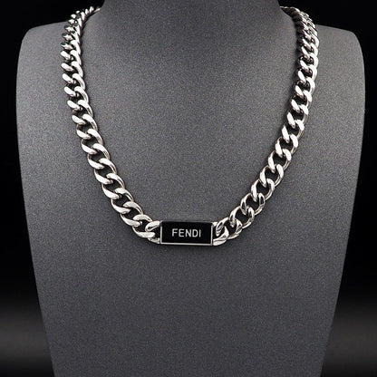 18K Fendi Chain Necklace