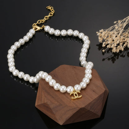 18K  Chanel Pearls Necklace