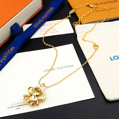 18K Louis Vuitton Vivienne Necklace
