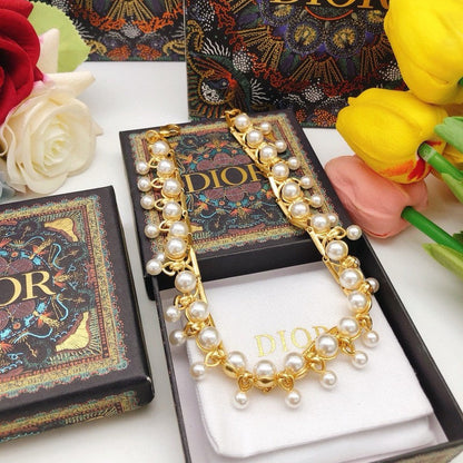18K Dior 30 Montaigne Pearl Necklace