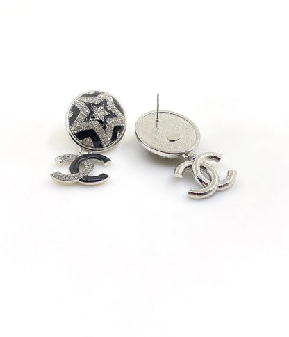 18K  Chanel Diamond Earrings