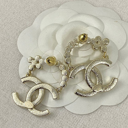 18K  Chanel Diamond Earrings
