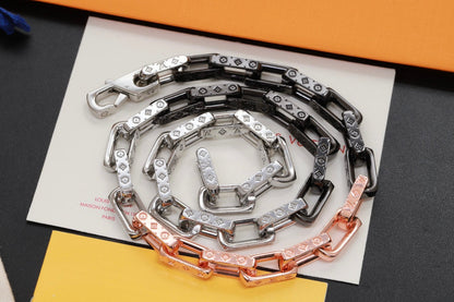 18K Louis Vuitton Monogram Chain Necklace