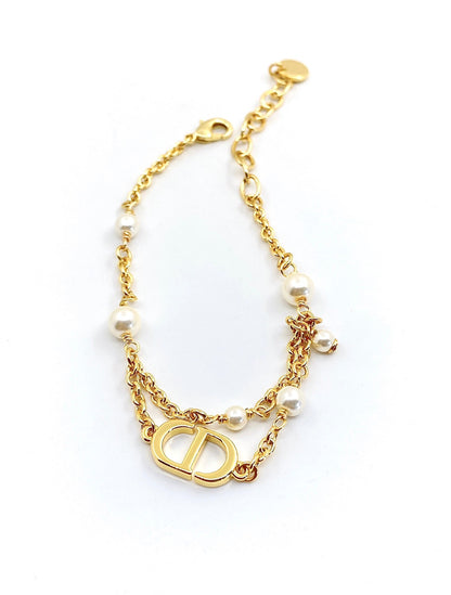 18K Dior Pearl Necklace