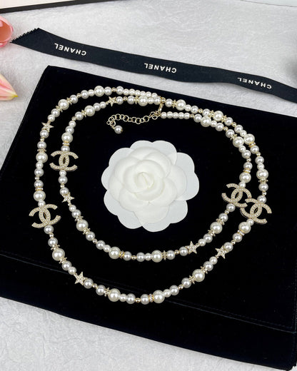 18K  Chanel Pearls Necklace