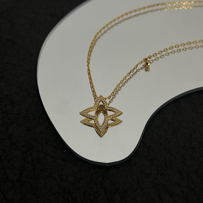 18K Louis Vuitton Blossom Pendant Necklace