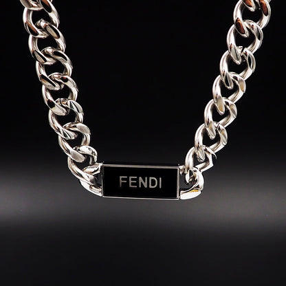 18K Fendi Chain Necklace
