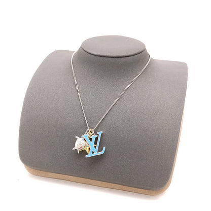 18K Louis Vuitton Turquoise Chain Necklace