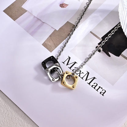 18K Louis Vuitton Bold Tri-Color Necklace