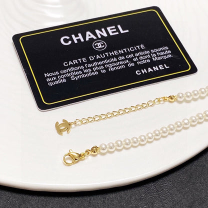 18K  Chanel Pearls Choker Necklace