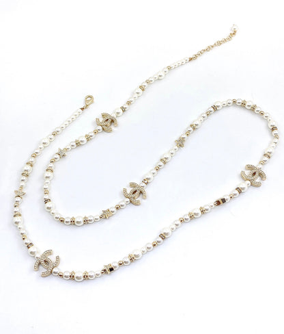 18K  Chanel Pearls Necklace