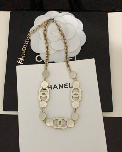 18K Blue  Chanel Choker Necklace