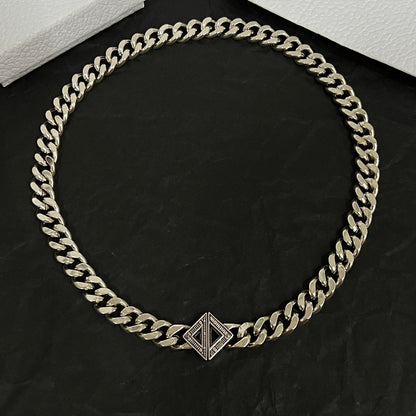 18K Dior Diamond Chain Necklace