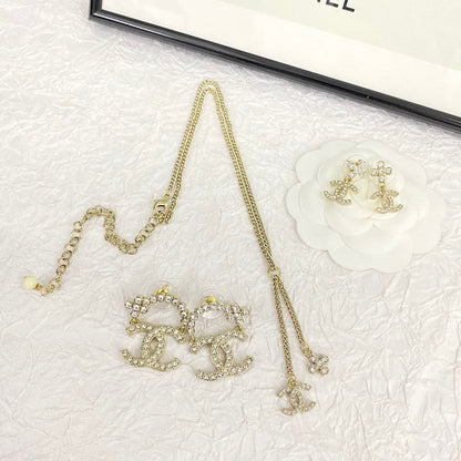 18K  Chanel Diamond Earrings