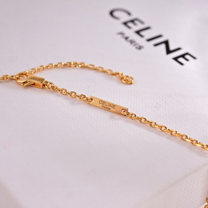 18K Celine Teen Charms Necklace
