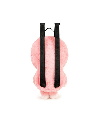 BAPE BABY MILO LARGE PLUSH BACKPACK PINK