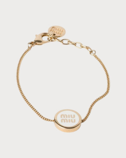 MIU MIU Enameled Metal Bracelet(3 Colors)