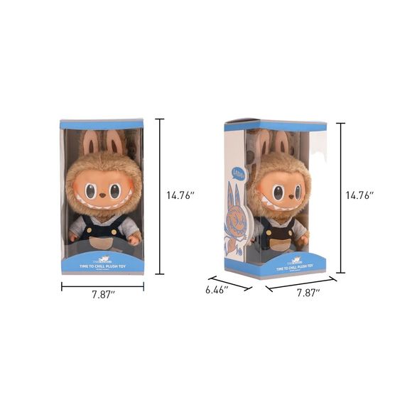 POP MART Labubu The Monsters Time to Chill Vinyl Plush Doll